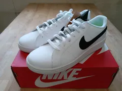 [ナイキ] メンズ ローカット スニーカー コートロイヤル2NN クッション性 カジュアル デイリー スポーツ ウォーキング COURT ROYALE 2 NN DH3160 ホワイト/ブラック 25.5cm