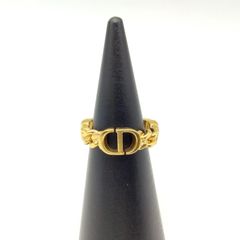 YU/5.23/25 DIOR 指輪 ゴールドリング S - メルカリ