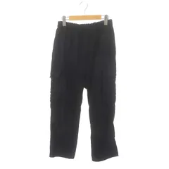 ワイスリー Y-3 M CLASSIC WOOL FLANNEL CARGO PANTS カーゴパンツ イージー ジョガー ウール混 XS 黒 ブラック /YQ ■OSのサムネイル