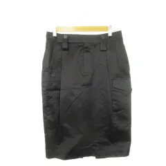 新品　未使用　グッチ　ひざたけスカート　ブラック GUCCI - GUCCI(グッチ) スカート サイズ38 S レディース