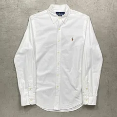 Ralph Lauren ラルフローレン SLIM FIT STRETCH OXFORD コットンシャツ メンズM 