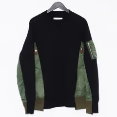 SACAI 22AW Sponge Sweat × MA-1 Pulloverのサムネイル