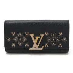 美品⭐︎希少　限定　Louis Vuitton カプシーヌ　ブラック 長財布 高級感☆ルイヴィトン ポルトフォイユ・カプシーヌ 長財布 黒