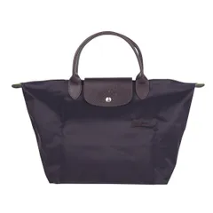 新品 ロンシャン LONGCHAMP ハンドバッグ ル プリアージュ グリーン トップハンドルバッグ Mサイズ ビルベリー