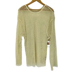 メゾンスペシャル MAISON SPECIAL ビッグメッシュトップス レディース FREE 