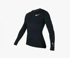 ナイキ プロ ドライフィット タイトフィット ロングスリーブ トップス ブラック M 新品