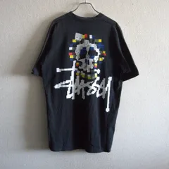 【00S】OLD STUSSY【スカルプリント Tシャツ】L ステューシー オールド 古着 25070585