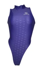 SWIMHXBY 競泳水着 レディース ネイビー バックジップ Tバックスタイル ウォーターポロ S-7XL