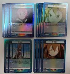ユニオンアリーナ SAO 紫SR以下4コンセット ユニオンアリーナ SAO 紫SR以下4コンセット ユニオンアリーナ