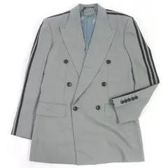 GUCCI adidas ダブルブレスト テーラードジャケット GUCCI Adidas グッチ アディダス フォーマル ダブルジャケット