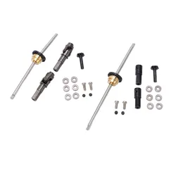 【数量限定】B24 B16 B14 B36 C44 1/16 C34 C24 RC C14 Car向けアルミ合金製ドライブシャフトギヤキット WPL メタル駆動軸ギアブリッジアクスルディフェレンシャルキット RCカー用 RC車パーツ