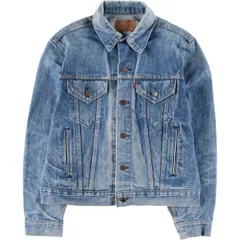 古着 80~90年代 リーバイス Levi's 70506-0217 デニムジャケット Gジャン USA製 メンズM相当 ヴィンテージ/eaa538699
