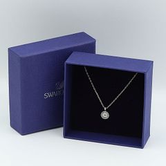 スワロフスキー ネックレス サークル クリスタル 5499001 シルバー 箱 