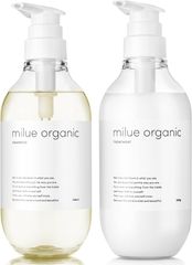 アミノ酸系 ミルエシャンプー＆トリートメント サロン品質 オーガニックヘアケア