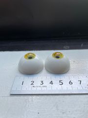 職人ドールアイ　レジン製　32mm 丸型