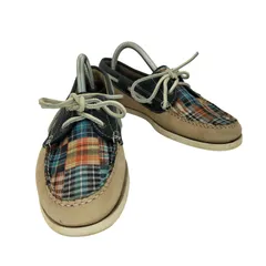 エルエルビーン L.L.Bean Boat Shoes チェック デッキシューズ メンズ  8 1/2のサムネイル