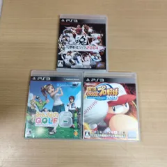 [N-5106] 最終値下げ！プレステ3 プロ野球スピリッツ2014 と みんなのゴルフ6と 実況パワフルプロ野球2013 計3個まとめ売り