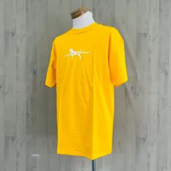 未使用保管品 Labrador Retriever ラブラドール リトリーバー コットンTシャツ Ｍサイズ イエロー系 /53230在