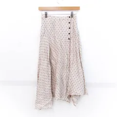 リリーブラウン フレアロングスカート ブランド ボトムス レディース ONEサイズ ベージュ LILY BROWN 【中古】