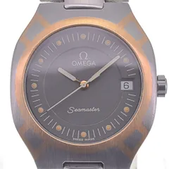 オメガ OMEGA ヴィンテージ シーマスター ポラリス デイト SS/K18 クォーツ メンズ良品 L#126318のサムネイル