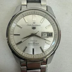 K【稼働品】セイコー SPORTSMATIC 5 自動巻き リューズ取れ