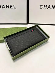 GUCCI/グッチ/ウォレット、クレジットカードスロットに紙幣と手形を収納し、両用カードバッグウォレット、[本日特価|新品未使用品]