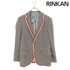 未使用級◎GUCCI/グッチ スイス製 グレー ST柄 ビジネス ジャケット 未使用級◎GUCCI/グッチ スイス製 グレー ST柄 ビジネス