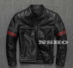 カウハイド 復刻30'sスタイル シングルライダース メンズ 革ジャン レザージャケット 牛革