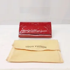24k-388h【中古】LOUIS VUITTON ルイ・ヴィトン　ヴェルニ　ミュルティクレ4　4連キーケース　M91976　レディース