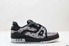 新品のLVルイ・ヴィトン Louis Vuitton Trainer スニーカー ロー カジュアルスポーツカルチャー マッチングしやすいスニーカー01-WTO輸入5
