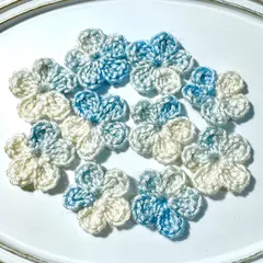 小花のモチーフ 10枚 No.E12