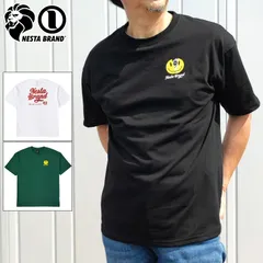 【カラー・サイズ選択可】ネスタブランド 吸水速乾 半袖 Tシャツ 232NB1010 ドライ ライオン ニコ T 新品【NESTA BRAND正規販売店】