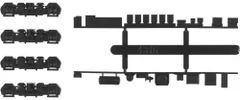 動力台車枠・床下機器セット A-16 （TS301＋4316M）   【グリーンマックス・8500G】 「鉄道模型 Nゲージ オプションパーツ」のサムネイル
