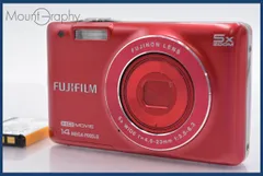 【美品】FUJIFILM FinePix JX600 レッド FUJIFILM FinePix JX600 Red Compact Digital Camera Excellent