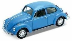 新品 WELLY 1/24 フォルクスワーゲン ビートル ハードトップ (ブルー) 完成品ダイキャストミニカー WE22436BL1 [佐川急便]