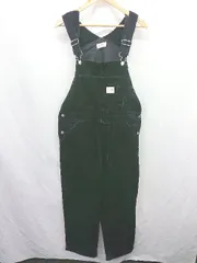 ◇ ⊇ FREAK'S STORE フリークスストア コットン100％ ノースリーブ オーバーオール サイズLARGE ブラック系 メンズ E  【1507080005813】