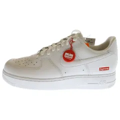 NIKE (ナイキ) ×SUPREME AIR FORCE 1 LOW シュプリーム エアフォース 1 ローカットスニーカー ホワイト US10.5/28.5cm CU9225-100