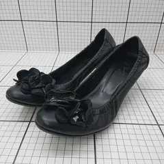 ◇ Θ Kitamura パンプス 黒系 24.5cm レディース E  【1508250035722】