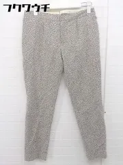 ◇ IENA イエナ スラックス パンツ サイズ38 グレー ベージュ レディース  【中古】 【1108300000832】