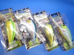 新品未使用　ラッキークラフト　ＬＣ5.5　4点Cセット　　(03)
