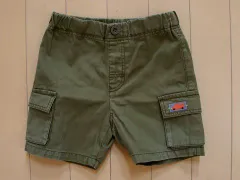 ファミリア familiar アウトレット 子供服 男の子 80cm ベビー服 パンツ 茶 カーキ 車 春 夏 ★2 ズボン ボトムス ボーイズ 男児 キッズ ベビー 【中古】 ユーズド リサイクル 古着 子ども服 こども