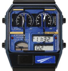 ★希少！箱保付！美品！CITIZEN シチズン JG2148-66L 8989-00B1N01 アナデジテンプ 上野駅開業140周年記念モデル クオーツ メンズ★