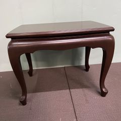 イタリア製クラシカル家具 象嵌細工 猫脚 ネストテーブル 幅34cm