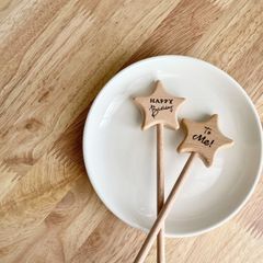 木製 ステッキ Para Bebe フォトプロップス Happy Birthday to Me！ 星 スティック バースデー 誕生日 子供 撮影小物