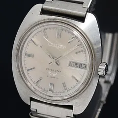 稼働 AT シチズン セブンスター V2 4-721250 デイデイト シルバー文字盤 メンズ腕時計 OKZ 2000000のサムネイル