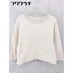 ◇ BEAUTY & YOUTH ビューティアンドユース UNITED ARROWS 五分袖 トレーナー アイボリー系 レディース 【中古】 【1103310006294】