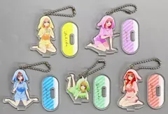 【中古】アクリルスタンド・アクリルパネル 全5種セット アクリルスタンド 「DMMスクラッチ! 映画 五等分の花嫁 第二弾」 D賞