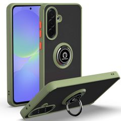 Galaxy A36 5G ケース SC-54F 落下防止 リング 耐衝撃 ハイブリット ケース 【Color】グリーン
