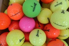 HONMA GOLF(本間ゴルフ) ロストボール カラフル 30球 モデル混合 ゴルフ用品 2506-1065 中古