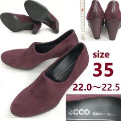 에코 / ecco DANISH DESIGN 스웨이드 / 가죽 / 부티 / 하이힐 펌프스 [size:35/22.0-22.5/빨간색 보라색]pumps/Shoes/high heels◆bQ-589<sale>